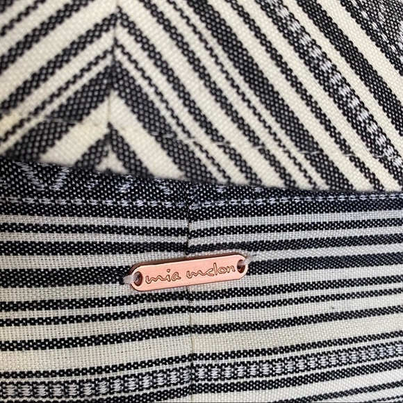 MIA Melon Wrap Short Trench Jacket. Aztec Print - Picture 9 of 13